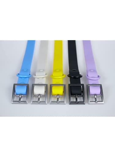 Bubaluba dog collar, breathable, easy-clean, dirt and odour resistant, eco-friendly. Matching accessories available for your fur baby.