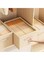 Wardrobe Clothes Storage Box Foldable Fabric Storage Box Drawer Type Pants Storage Container Multi Compartment Closet Organizer Jeans Sweater Shirt Storage Box Organizer For Home Dormitory (Beige)