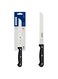Ultracorte 7 Inches Bread Knife Antimicrobial Protection with Stainless Steel Blade and Black Polypropylene Handle Made In Brazil 23859107