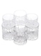 Italian Premium Old Fashioned Crystal Glass Set 4, ( 225 ML )