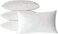 MUSA Cushion Inserts - Pack of 4 Soft Sofa Cushion Fillers (40x60 cm, White)