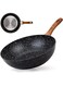 Nava Wok Nature with nonstick stone coating 28cm