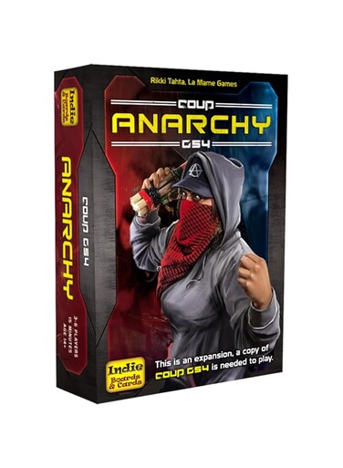 Indie Boards and Cards &amp; G54 Anarchy (Coup Rebellion G54 Expansion)