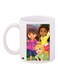 Printed Ceramic Coffee Mug Multicolour