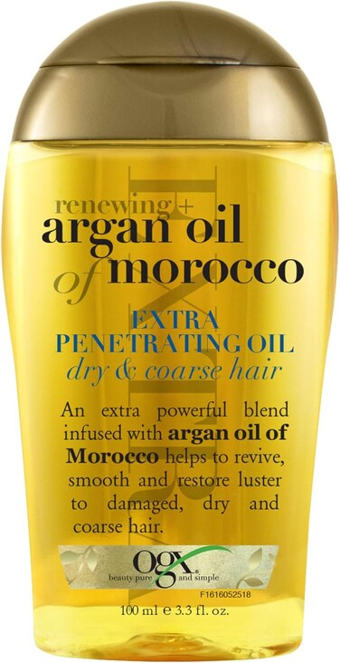OGX Argan Oil Of Morocco Extra Penetrating For Renewing Plus Dry And Coarse Hair, 100ml,