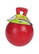 Jolly Pets Dog 6-Inch Tug-n-Toss, Red (406 RD),6 Inches/Medium