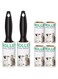 540 sheets Extra Sticky Lint Roller for Pet Hair, Removable Cleaning Tape Rollers for Cat and Dog Hair Remover, Lint Remover, Pet Hair Remover for Furniture, Clothing, Cars