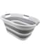 Valuxe 40L Large Foldable Laundry Basket 10.5 Gallon Collapsible Plastic Laundry Basket Space Saving Storage Container Bathtub Portable Washing Tub Foldable Pop Up Hamper for Washing, Sorting Clothes