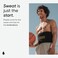 Sports Research Sweet Sweat Waist Trimmer For Women And Men - Sweat Band Waist Trainer For High-Intensity Training &amp; Workouts, 5 Sizes