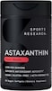 Sports Research Vegan Astaxanthin (12Mg) With Organic Coconut Oil For Better Absorption, Vegan Certified &amp; Non-GMO Project Verified - 60 Veggie Softgels