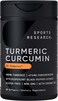 Sports Research Turmeric Curcumin C3 Complex (500Mg) With Black Pepper &amp; Coconut Oil For Better Absorption, 60 Liquid Softgels