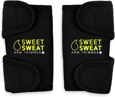 جهاز شد الذراعين "سويت سويت" من سبورتس ريسيرش للرجال والنساء، يزيد من إنتاج الحرارة والعرق في منطقة العضلة ذات الرأسين، ويأتي مع حقيبة حمل شبكية.