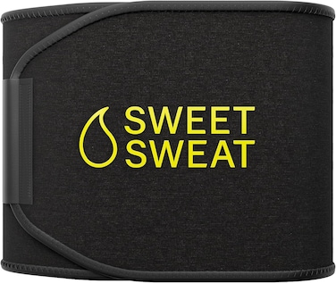 مشدّ الخصر الرياضي من سبورتس ريسيرش سويت سويت للنساء والرجال - حزام تنحيف الخصر للتمارين الرياضية عالية الكثافة، 5 مقاسات