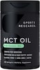 Sports Research Keto MCT Oil Capsules Derived From Coconut Oil, Keto Fuel For The Brain &amp; Body, Derived From Non-GMO Coconuts (120 Softgels)