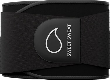 حزام تنحيف الخصر "برو سيريز" من سبورتس ريسيرش بريميوم سويت سويت، مزود بأشرطة فيلكرو قابلة للتعديل، للرجال والنساء