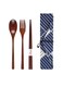 Wooden Spoon Chopsticks Fork Sets Dinnerware Combinations Chopsticks and Spoons Fork Set
