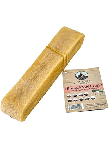 Pet Natural Farm Himalayan Dog Chews, 100% Natural, Long Lasting, Gluten Free, Healthy &amp; Safe Dog Treats, Lactose &amp; Grain Free, Protein Rich (XL)