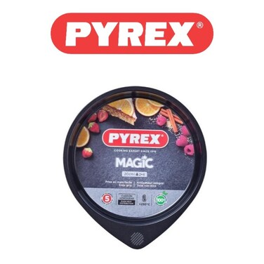 Pyrex Magic Non-Stick Cake Pan 20cm - Durable, Versatile, and Easy to Clean