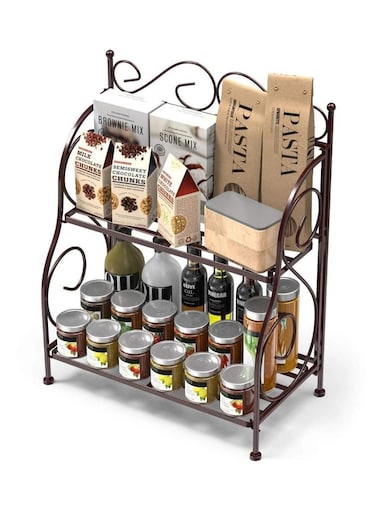 Twist Kitchen Spice Rack Shelf Organizer ( 2 Tier )