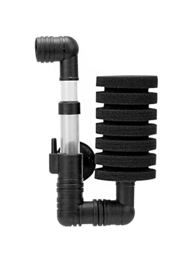 WANGCL Air Pump Sponge Filter Biochemical Sponge for Aquarium Fish Tank Up to 60L Aquarium Filter, Black