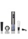 CHIC Wine Corkscrew Electric Wine Opener Wine Bottle Opener with Foil Cutter 2 Vacuum Stoppers Aerator Pourer, Automatic Wine Opener 4-in-1 Gift Set for Wine Lover Men Father Kitchen Party Home