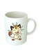Print Pok&Atilde;&copy;mon Cartoon Printed Ceramic Mug White/Beige/Yellow Standard Size