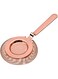 U-HOOME Bar Strainers Hawthorne Strainer, Cocktail Strainer Stainless Steel Bar Strainer for Bartending Fine filtration Rose Gold
