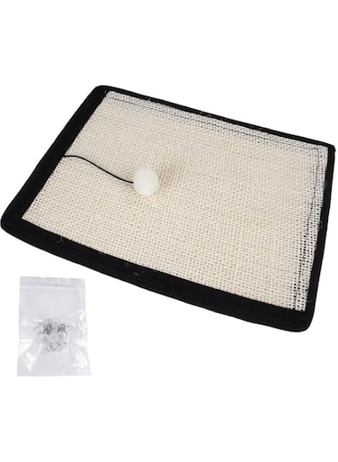 FDTY Cat Scratching Post Mat For Cats Natural Sisal Protecting Furniture Foot Chair Protector Pad Climbing Tree cat Scratch Pad Board