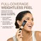 Palladio CC Cream, 25.7ml, Full-Coverage Color Correcting + Skincare, Oil-Free Formula With Peptides &amp; Vitamin C, Rich 51W