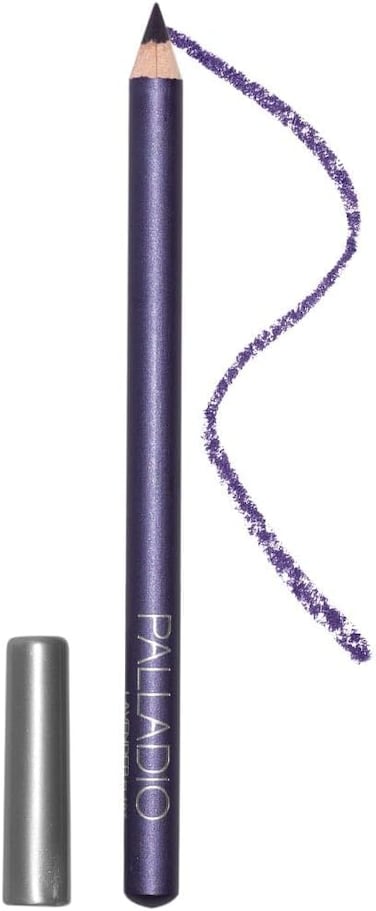 Palladio Wooden Eyeliner Pencil, Thin Pencil Shape, Easy Application, Firm yet Smooth Formula, Perfectly Outlined Eyes, Contour And Line, Long Lasting, Rich Pigment, Lavender