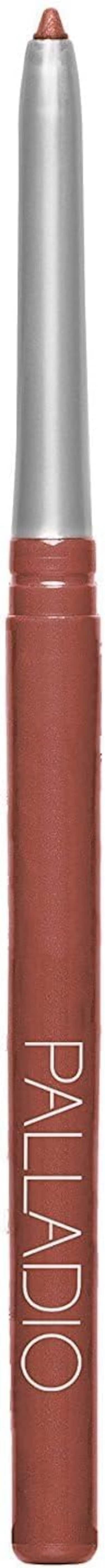 Palladio Lip Liner Pencil (Aubergine) - Wooden Lip Liner With Rich Pigment, Smooth Glide For Precise Contouring, Long-Lasting, Comfortable &amp; Hydrating Formula, Vegan &amp; Cruelty-Free