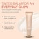 Palladio Butter Balm - French Vanilla, Hydrating Lip Balm With Sheer Tint, Aloe, Peptides, Shea Butter &amp; Vegan Formulation, For Instant Moisture, Shine &amp; Soothing Lip Care