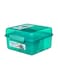 Sistema Lunch Box Cube Max With Yogurt 2L Green : Meal Storage - Microwave-safe - Dishwasher-safe - Leak-proof - BPA-free Green