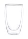Borosilicate Double Wall Coffee Tea Cup Clear 450ml