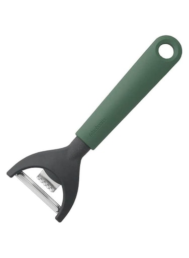 Brabantia Tasty+ Food Y-Peeler Plus Zester, Fir Green