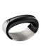 Stainless Steel Garlic Grater with Handle Silver/Black