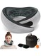 Travel Neck Pillows for Airplanes - 360&Acirc;&deg; Ergonomic Memory Foam Travel Pillow - Relief Neck Pain with Breathable Support for Long Flights, Car, Train &amp; Office Use