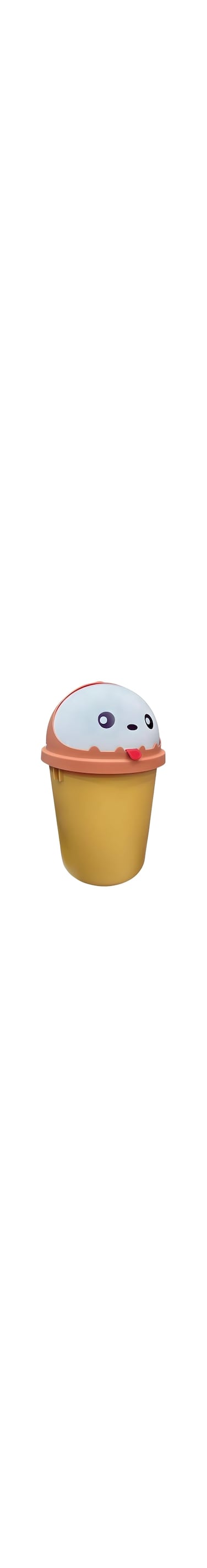 FITTO Cartoon Cap Bucket   10L Plastic Bucket with Fun Cartoon Lid   Multi-Purpose Bucket for Kids&rsquo; Room, Bathroom, Kitchen, or Office   Durable and Easy to Clean