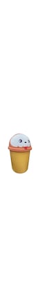 FITTO Cartoon Cap Bucket   10L Plastic Bucket with Fun Cartoon Lid   Multi-Purpose Bucket for Kids&rsquo; Room, Bathroom, Kitchen, or Office   Durable and Easy to Clean