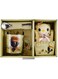 GulfDealz Qingren Cao Mug With Steel Spoon &amp; Little Teddy (Gold)