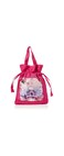 Swayam Faux Silk Draw String Closure Bag, Pink, Gut18
