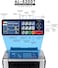 Crony Money Counter Machine Banknote - Al-6200T Portable Counting For Any Currency Aed Usd Eur Sar Uv+Mg+Ir+Dd Counterfeit Bill Detection Cash Counting With Dual Display &ge;1000Bills/Min