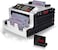 Crony Money Counter Machine Banknote - Al-6200T Portable Counting For Any Currency Aed Usd Eur Sar Uv+Mg+Ir+Dd Counterfeit Bill Detection Cash Counting With Dual Display &ge;1000Bills/Min