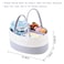 Little Story Cotton Rope Diaper Caddy - Grey