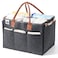 Little Story Diaper Caddy + Pouch - Large - Dark Grey