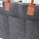 Little Story Diaper Caddy + Pouch - Large - Dark Grey