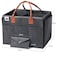 Little Story Diaper Caddy + Pouch - Large - Dark Grey