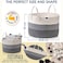 Little Story Multipurpose / Laundry Caddy Basket XXL - Grey