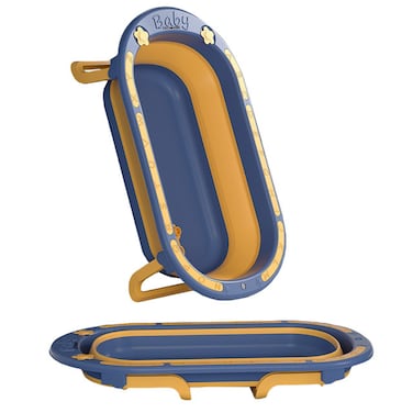 حوض استحمام قابل للطي للأطفال من إيزي - أزرق