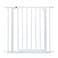 Baby Safe - Metal Safety Gate w / t 10cm Extension - White